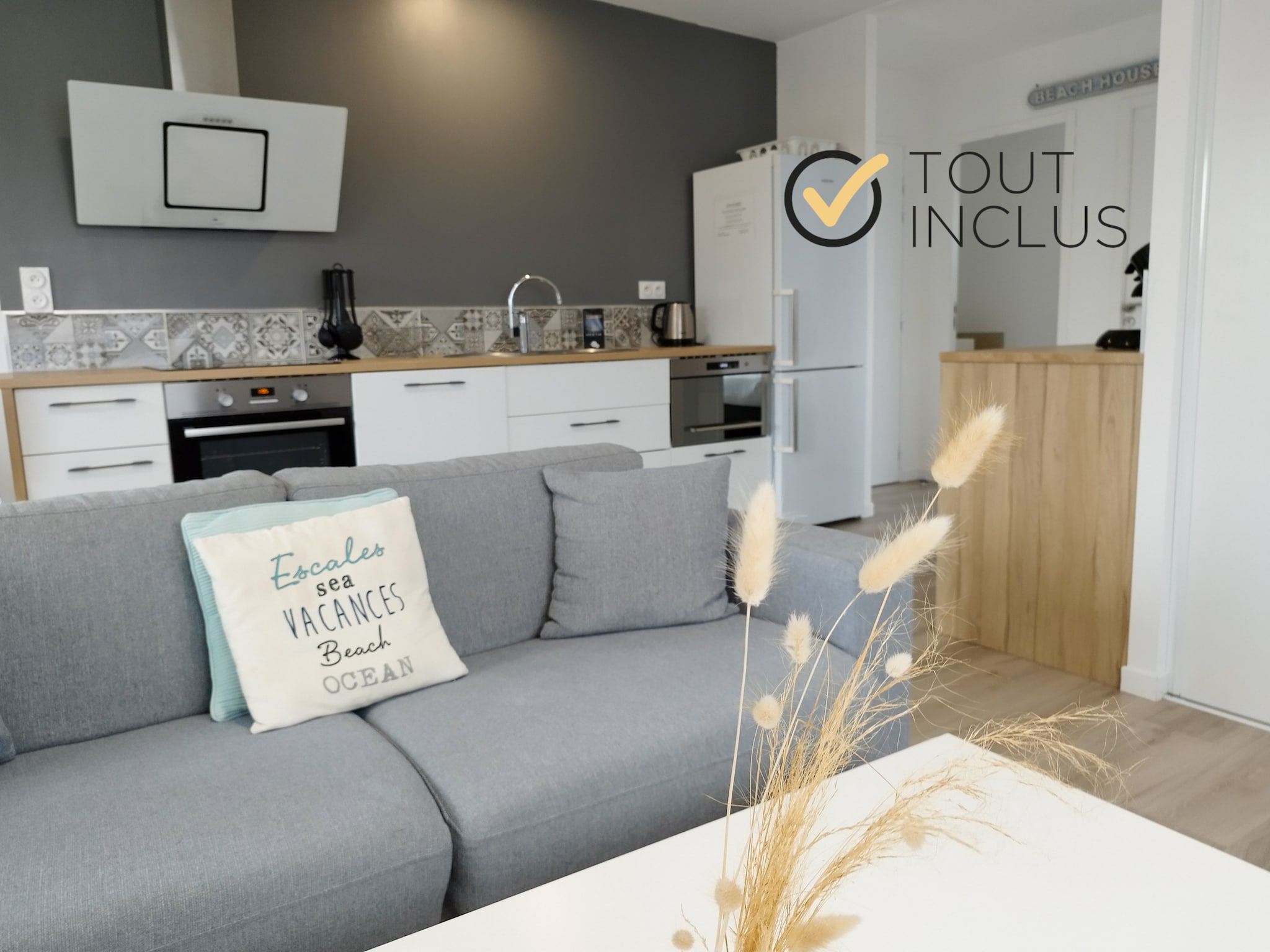 Ferienwohnung ROSCAROC - ENEZ AR BEG (côté jardin) - P
