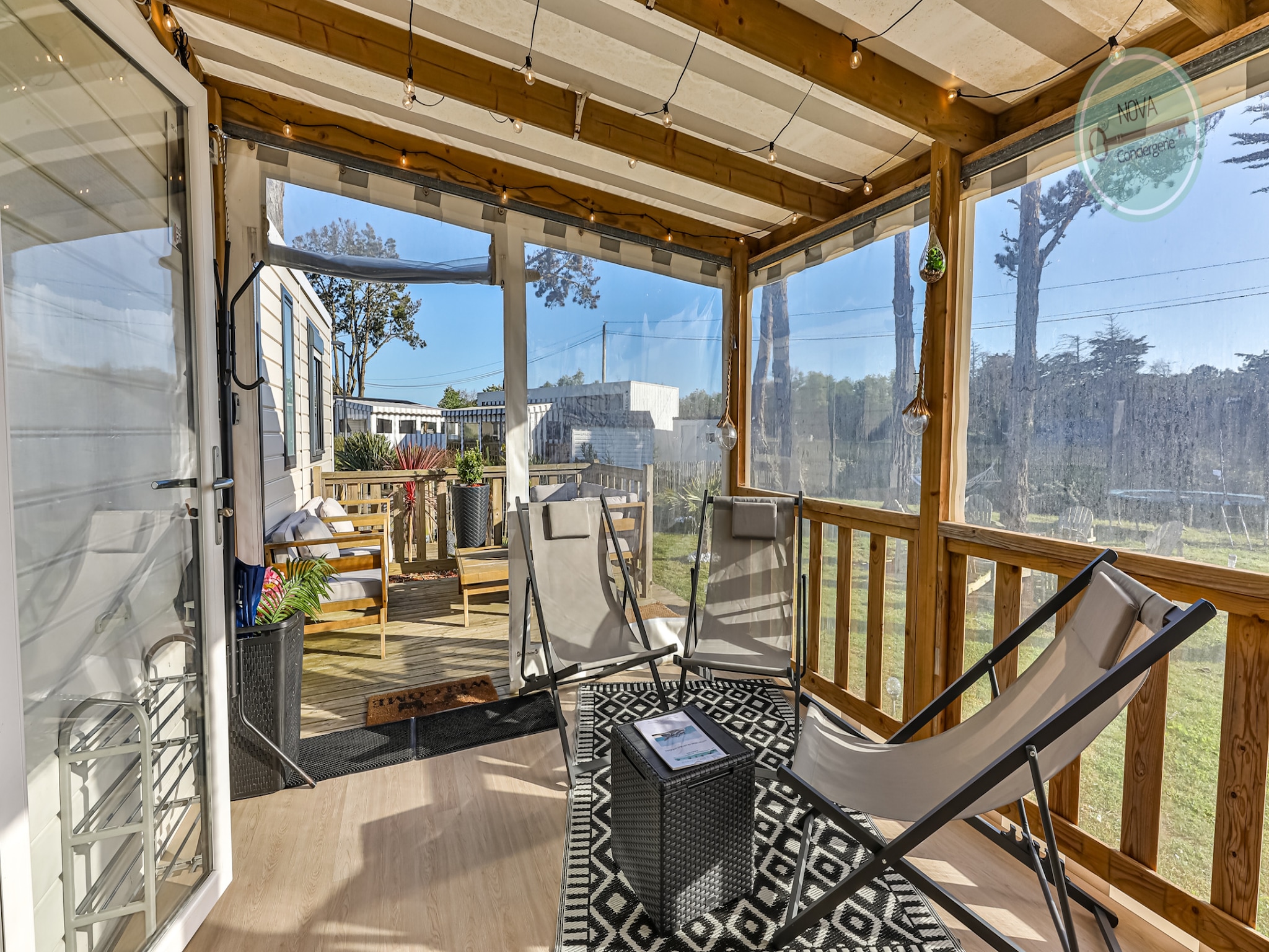Ferienwohnung Mobil-Home Parc des Roselières