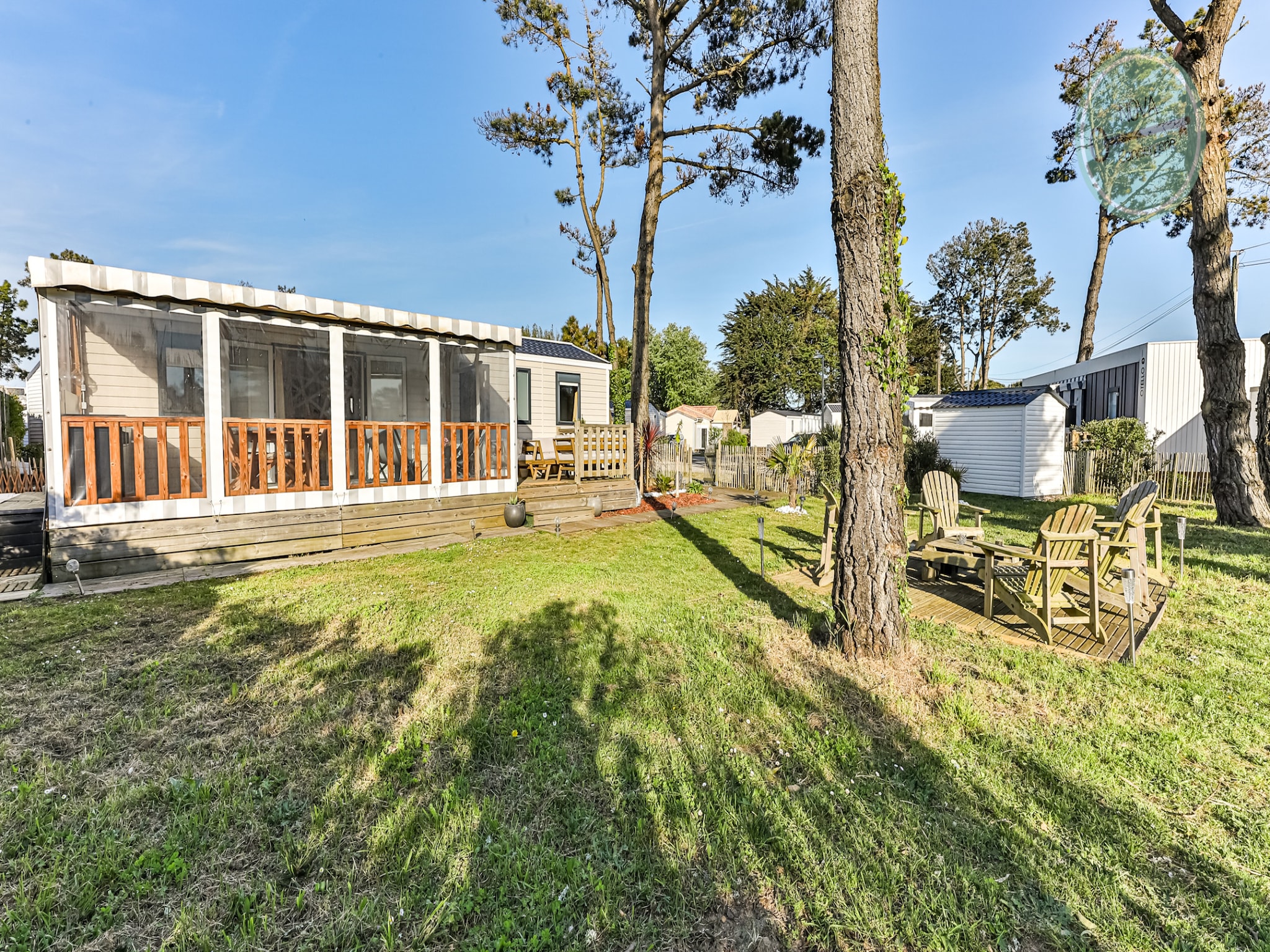 Ferienwohnung Mobil-Home Parc des Roselières