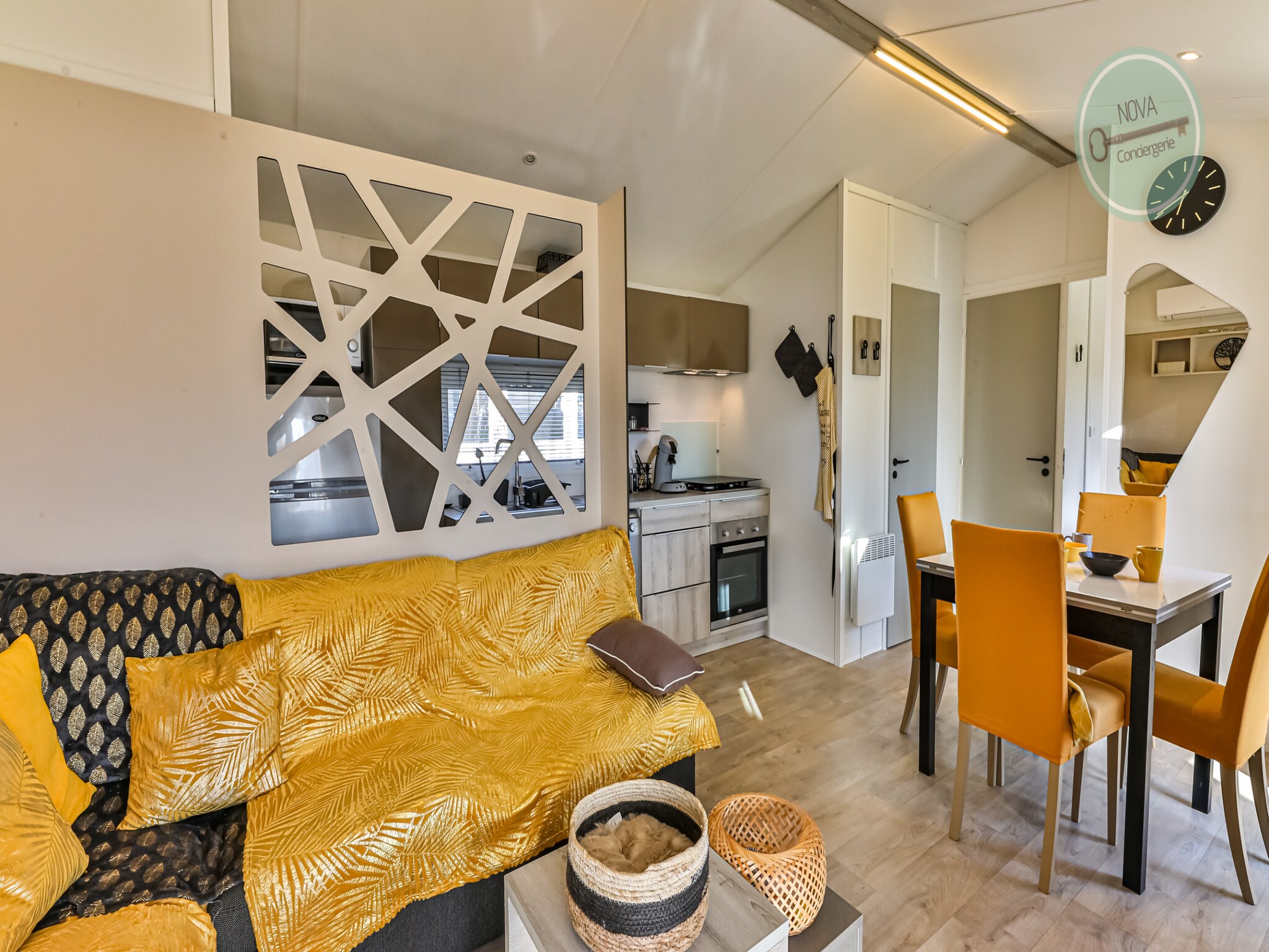 Ferienwohnung Mobil-Home Parc des Roselières