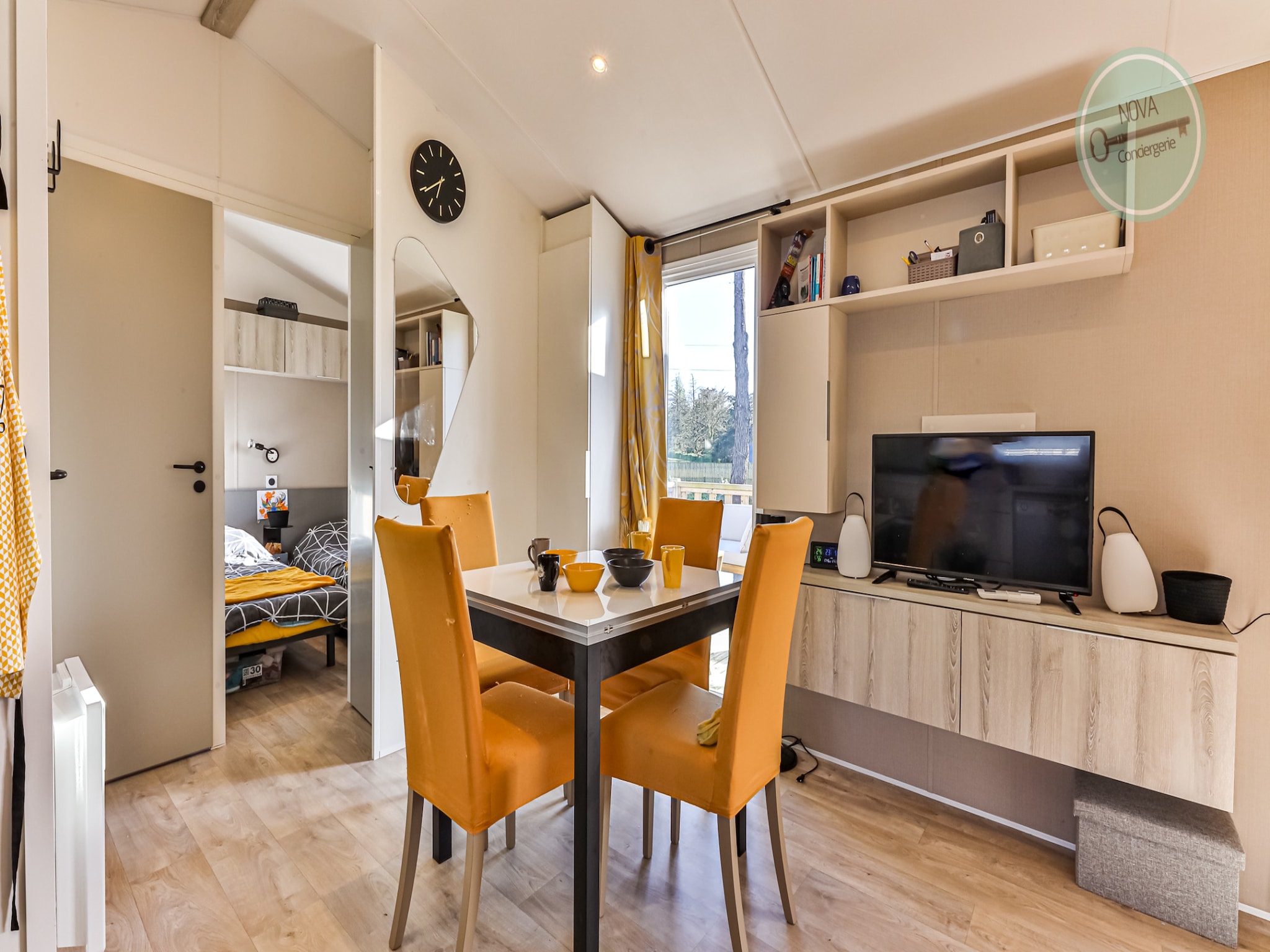 Ferienwohnung Mobil-Home Parc des Roselières