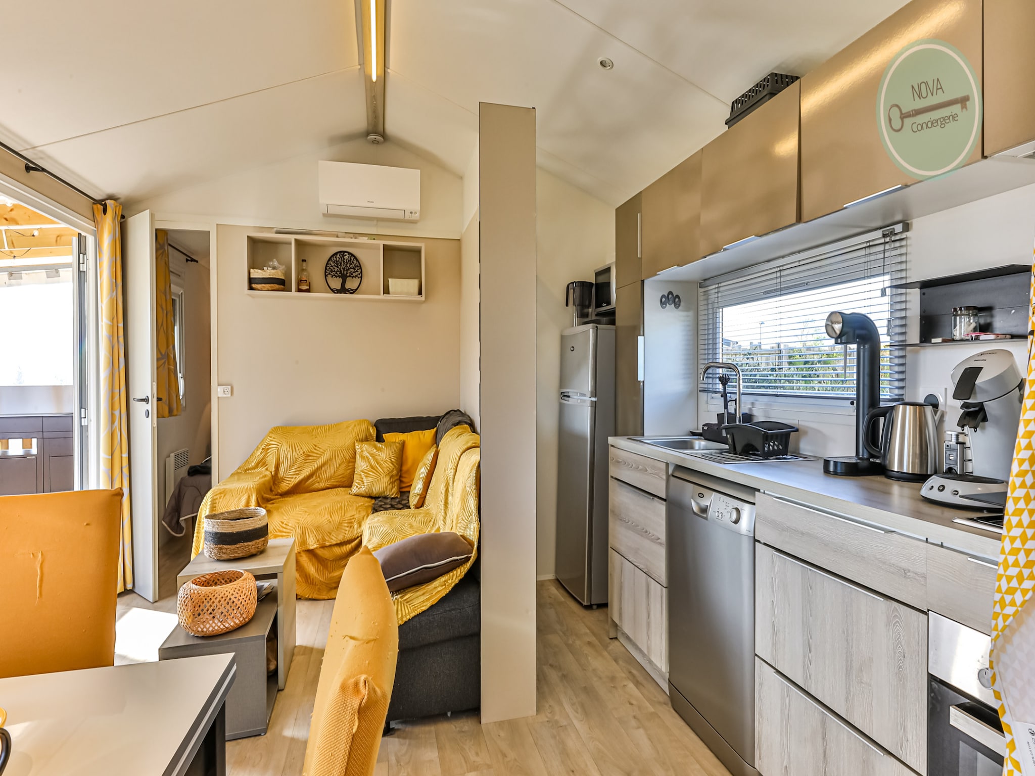 Ferienwohnung Mobil-Home Parc des Roselières