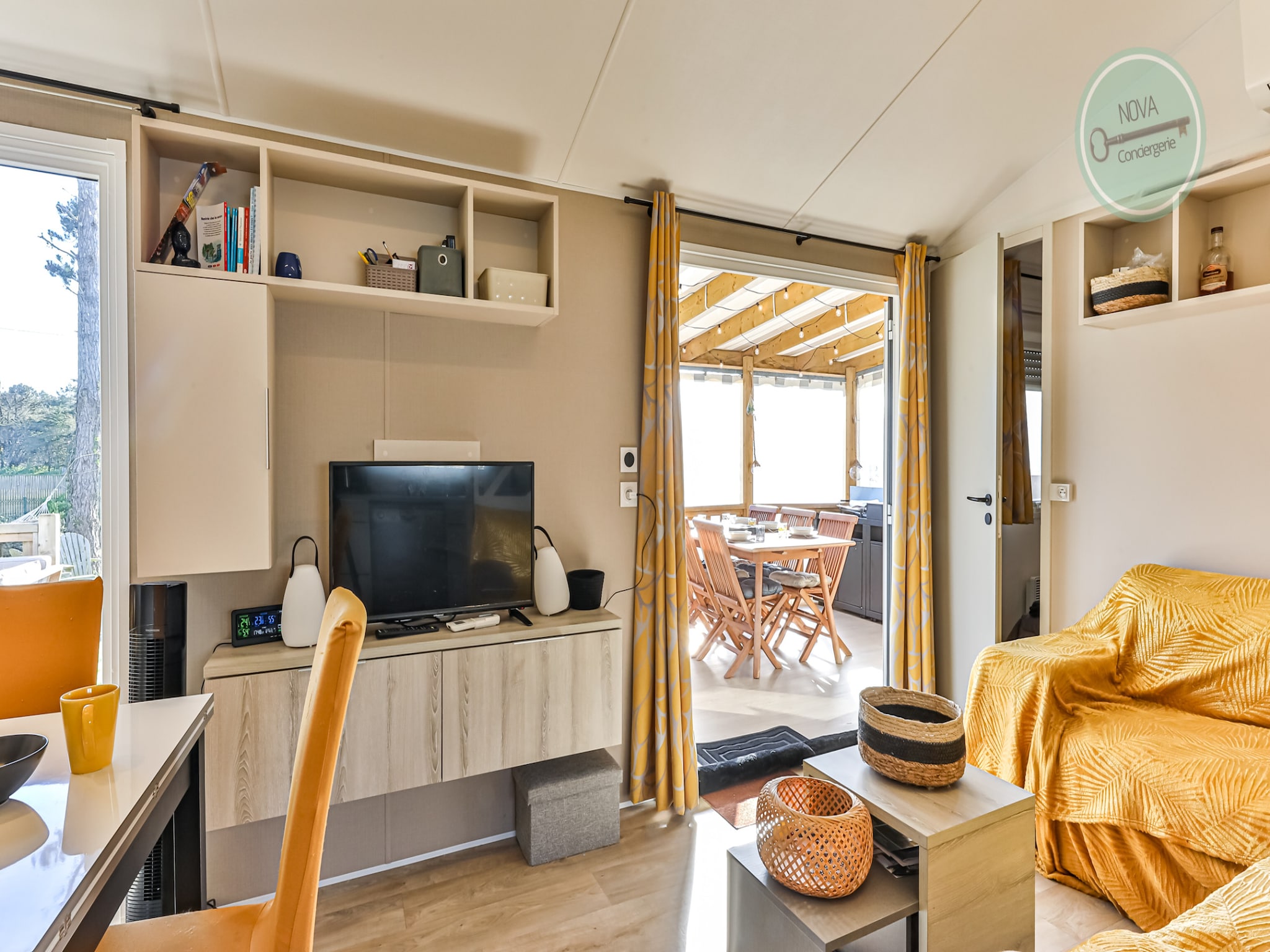 Ferienwohnung Mobil-Home Parc des Roselières