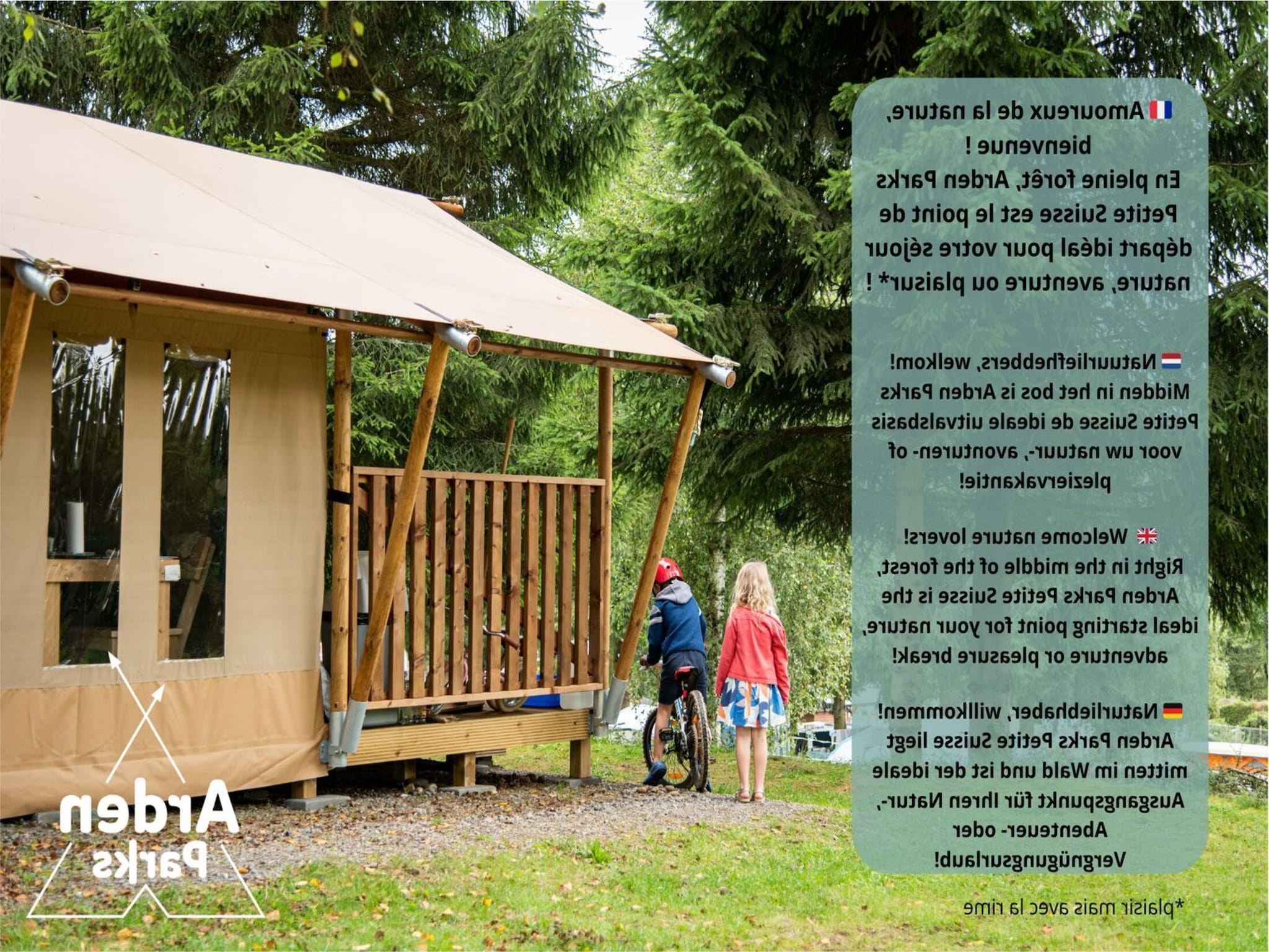 Ferienwohnung Safaritent 5 persons