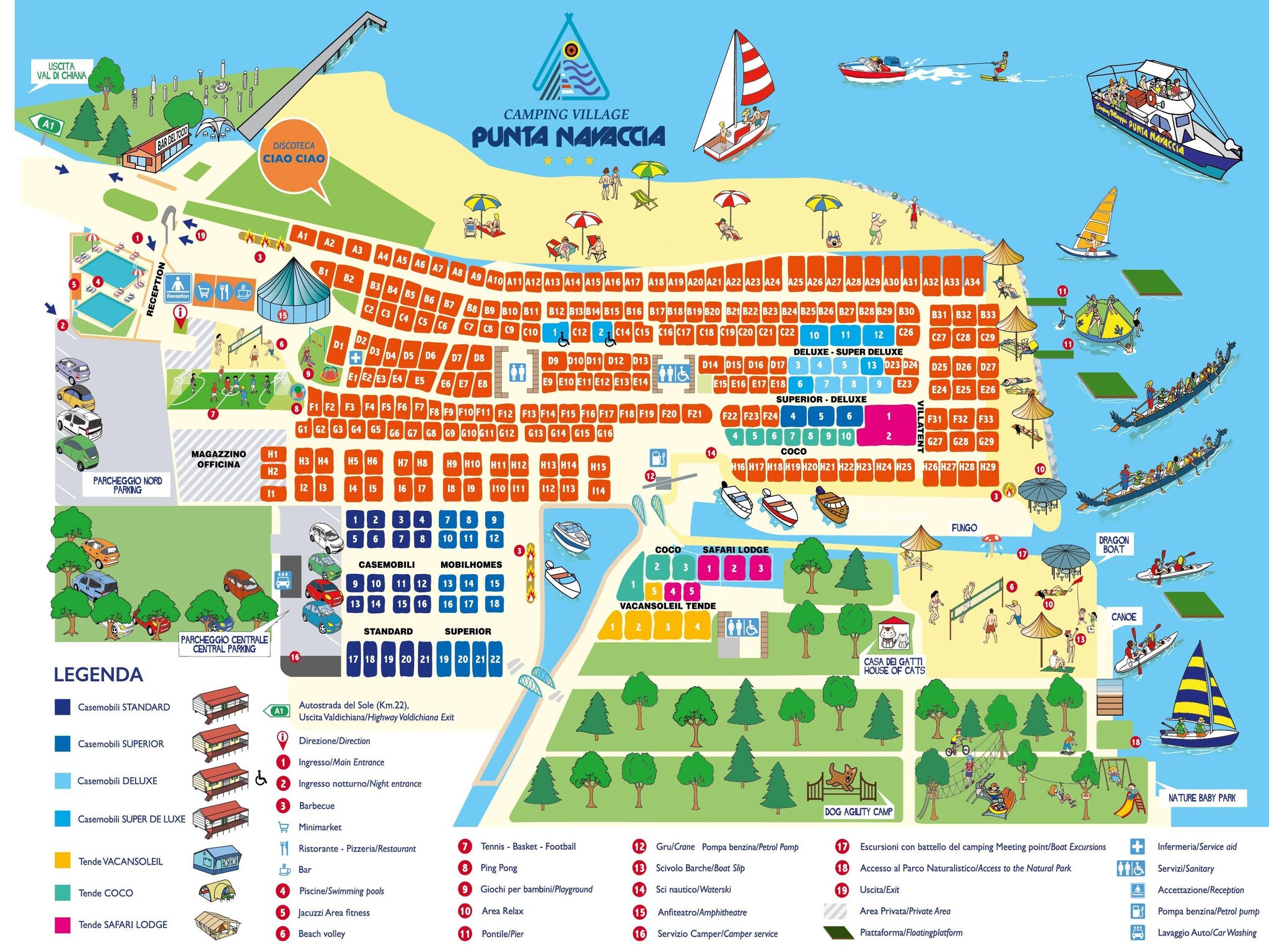 Appartement Camping Punta Navaccia 1 - MH Standard