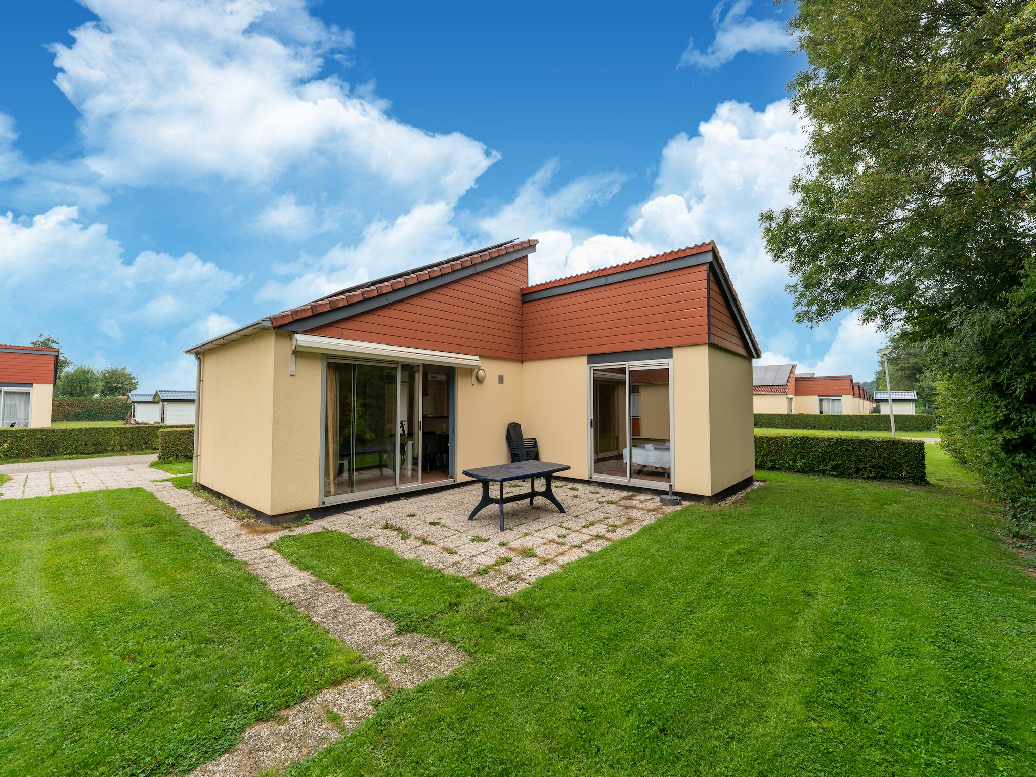   Gelijkvloerse vakantiewoning 6p huisje 57