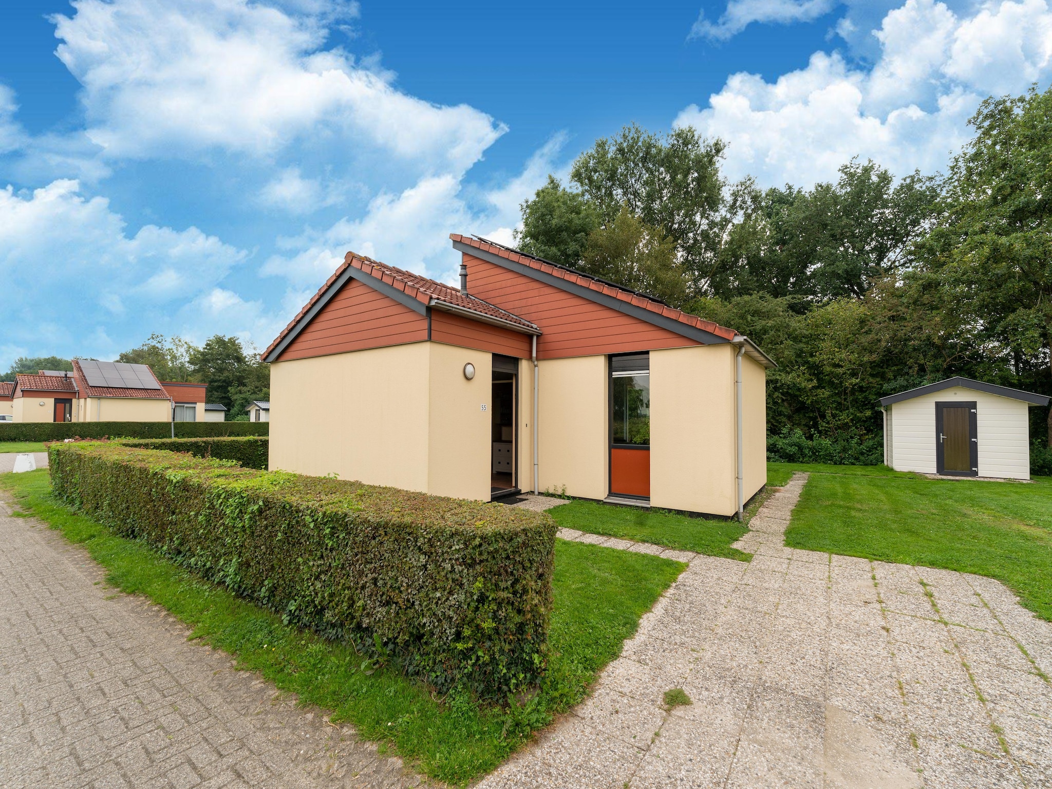   Gelijkvloerse vakantiewoning 6p huisje 57