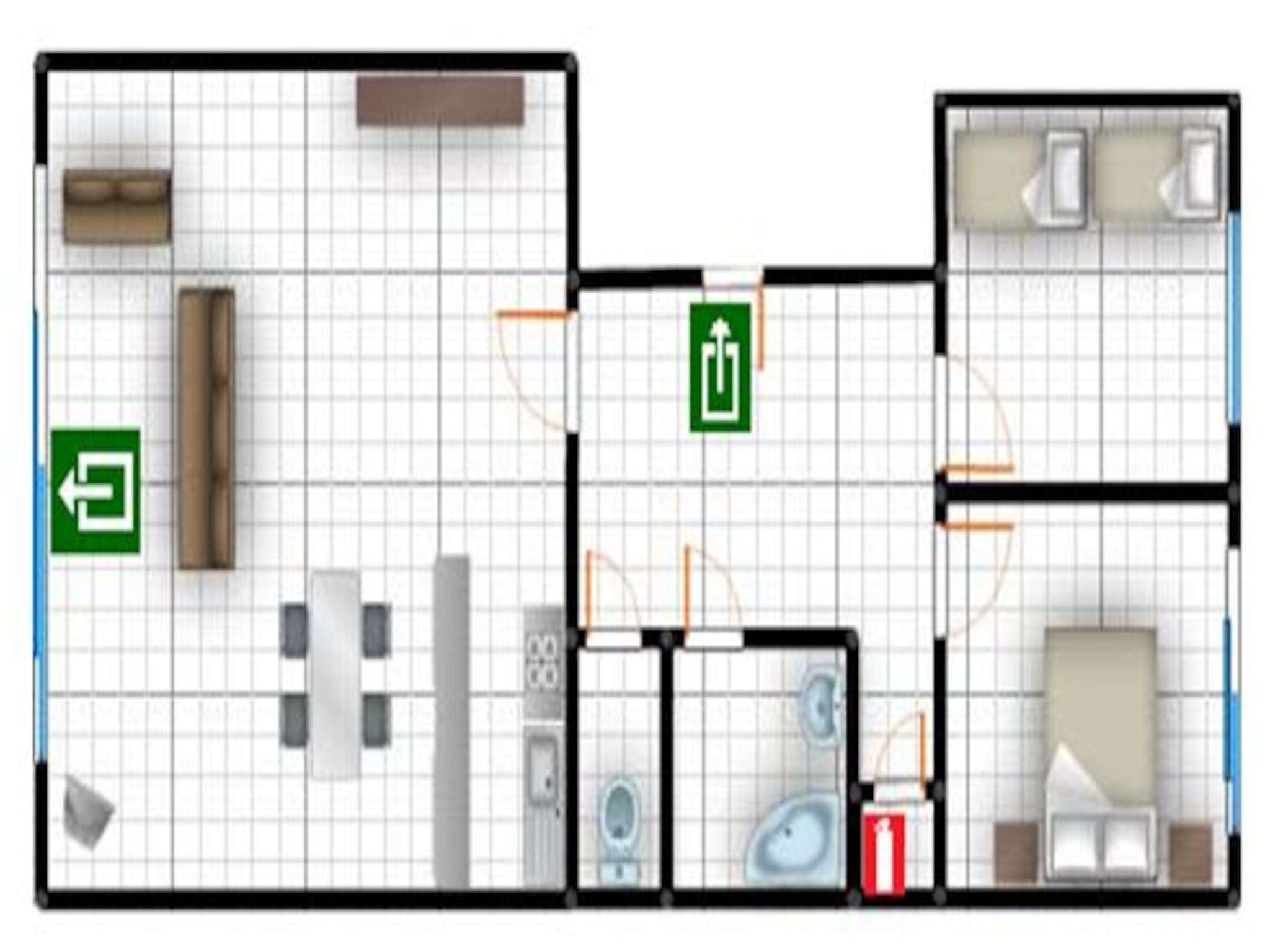 Appartement ZANDBK2 0402/ 4B