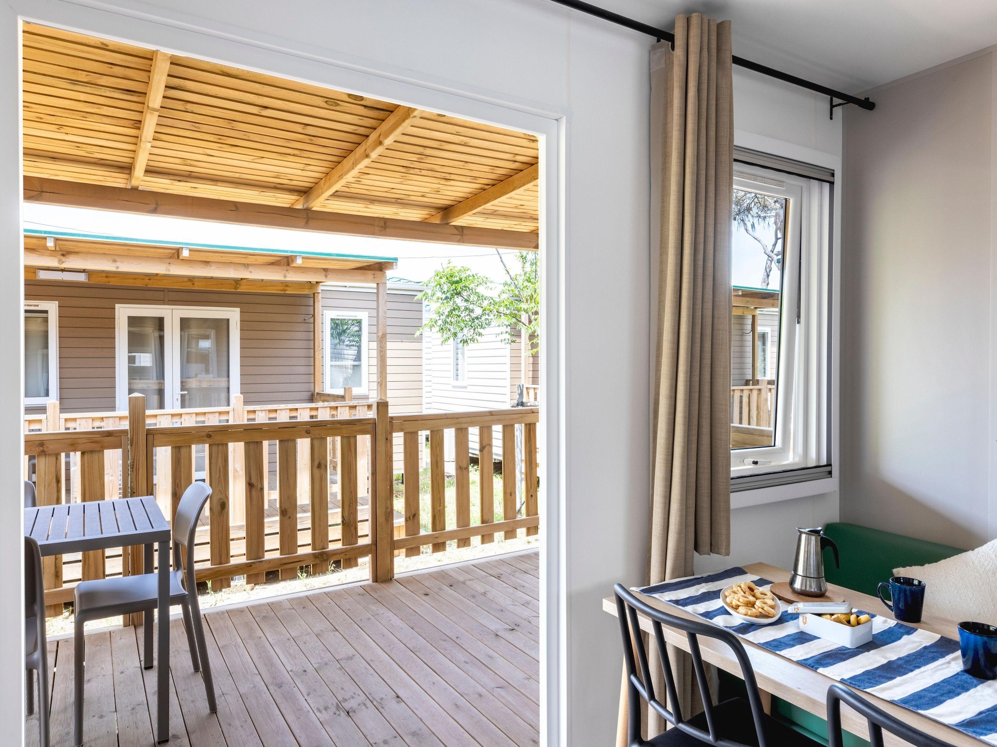 Mieszkanie Gitavillage California 3-Zi-Lodge Superior Veranda