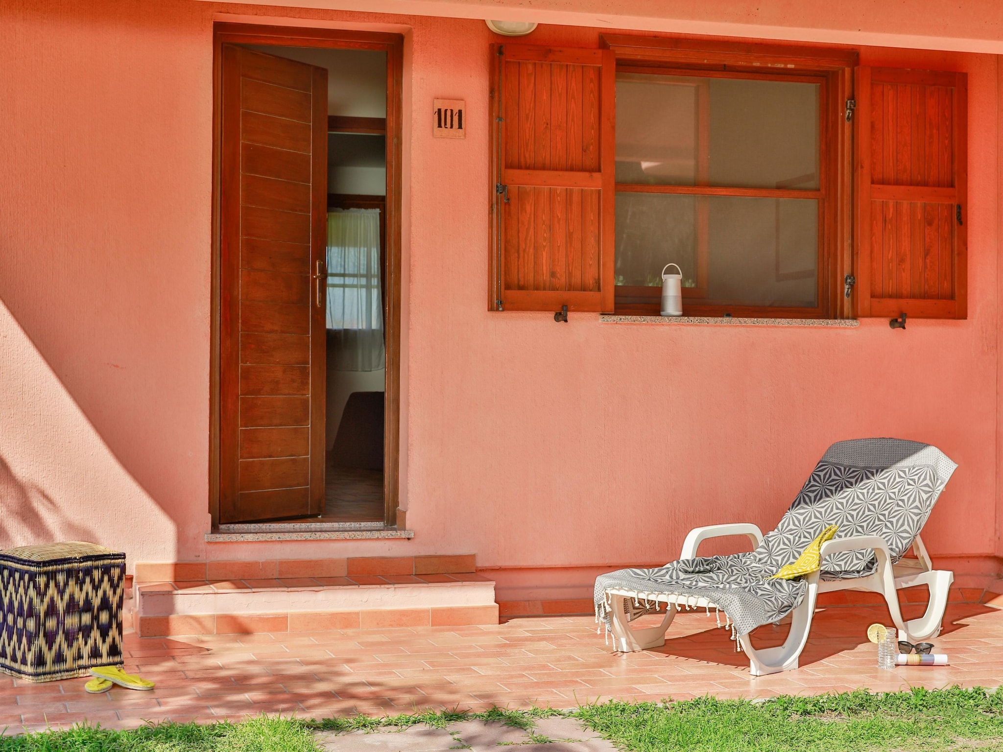 Appartamento Gitavillage California 4-Zi-Lodge Premium Veranda