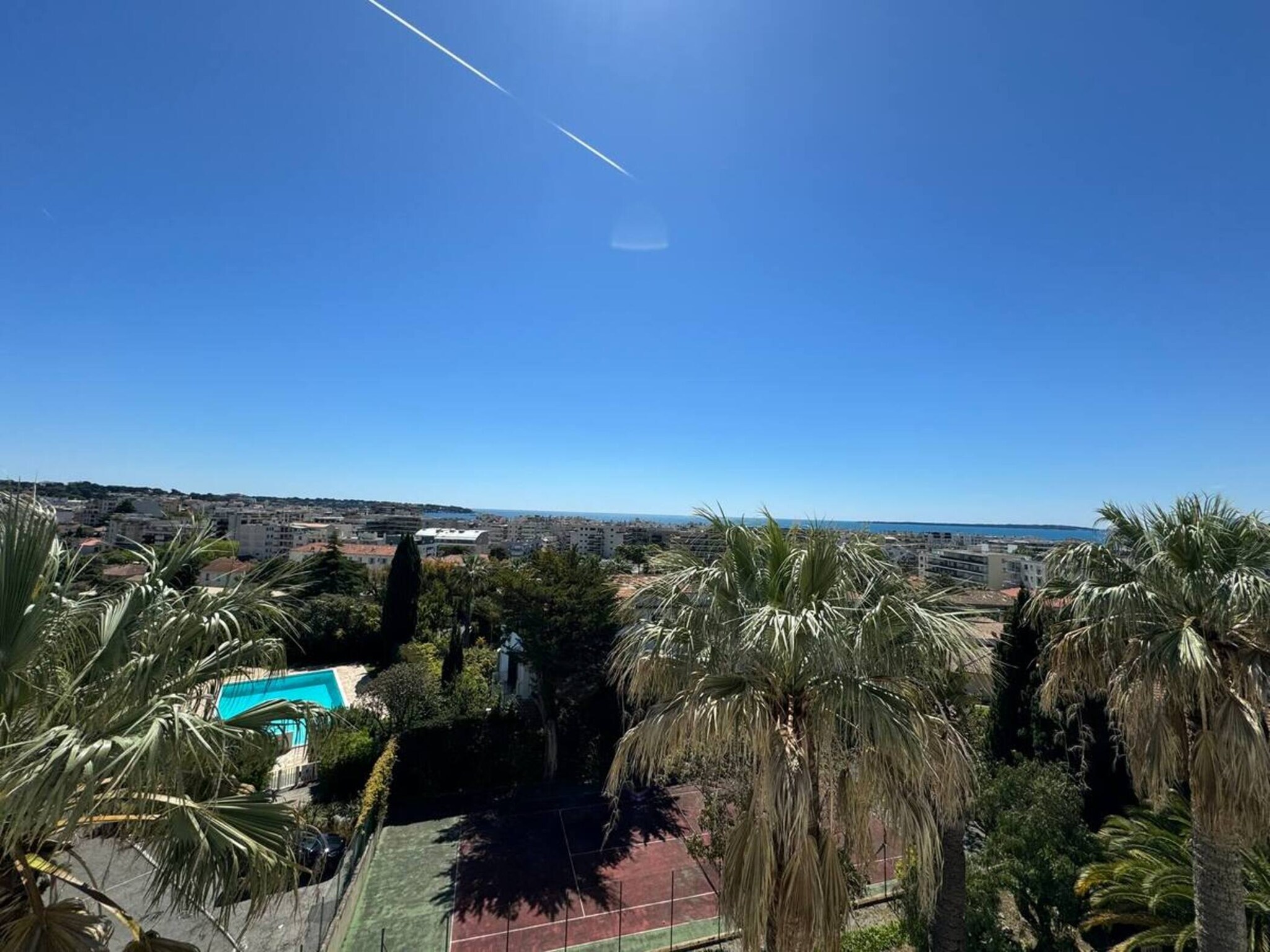 Lejlighed Juan-les-Pins Vue Mer Plage Piscine et Tennis