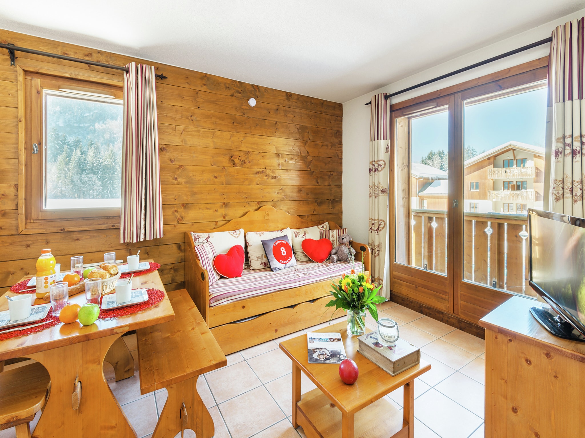 Ferienwohnung Les Fermes de Samoëns 3