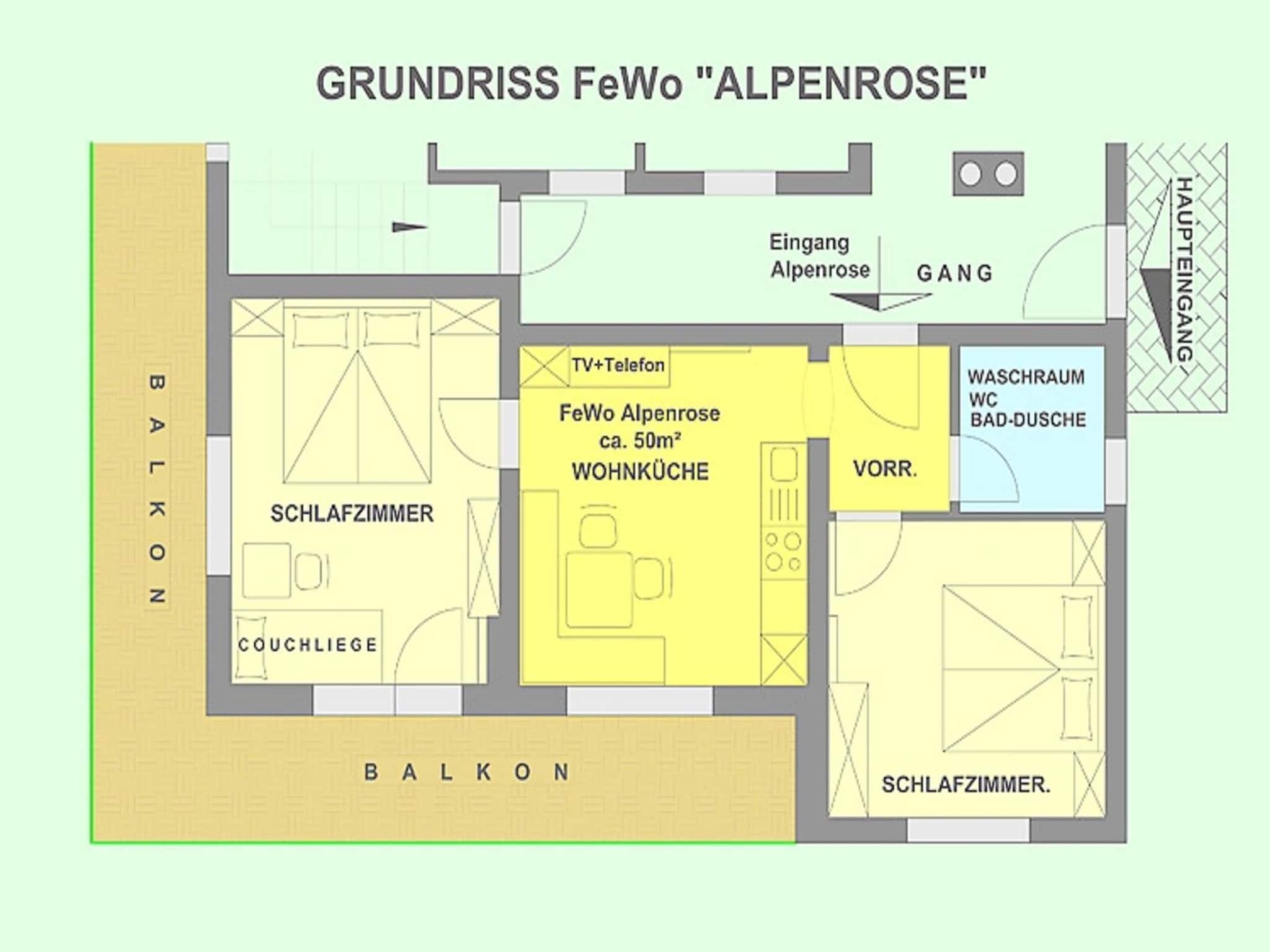 Ferienwohnung Lechner Alpenrose
