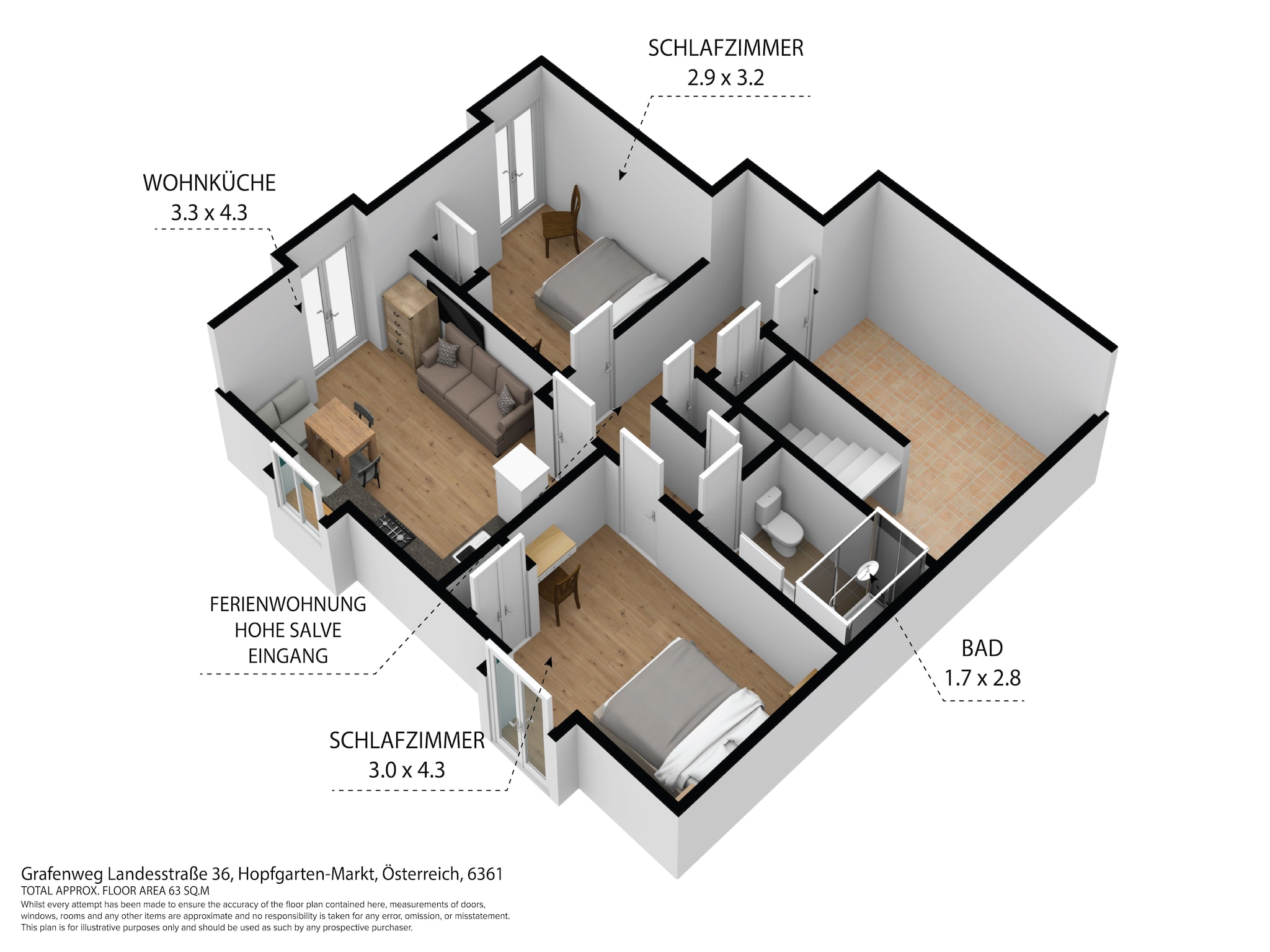 Appartement Hohe Salve