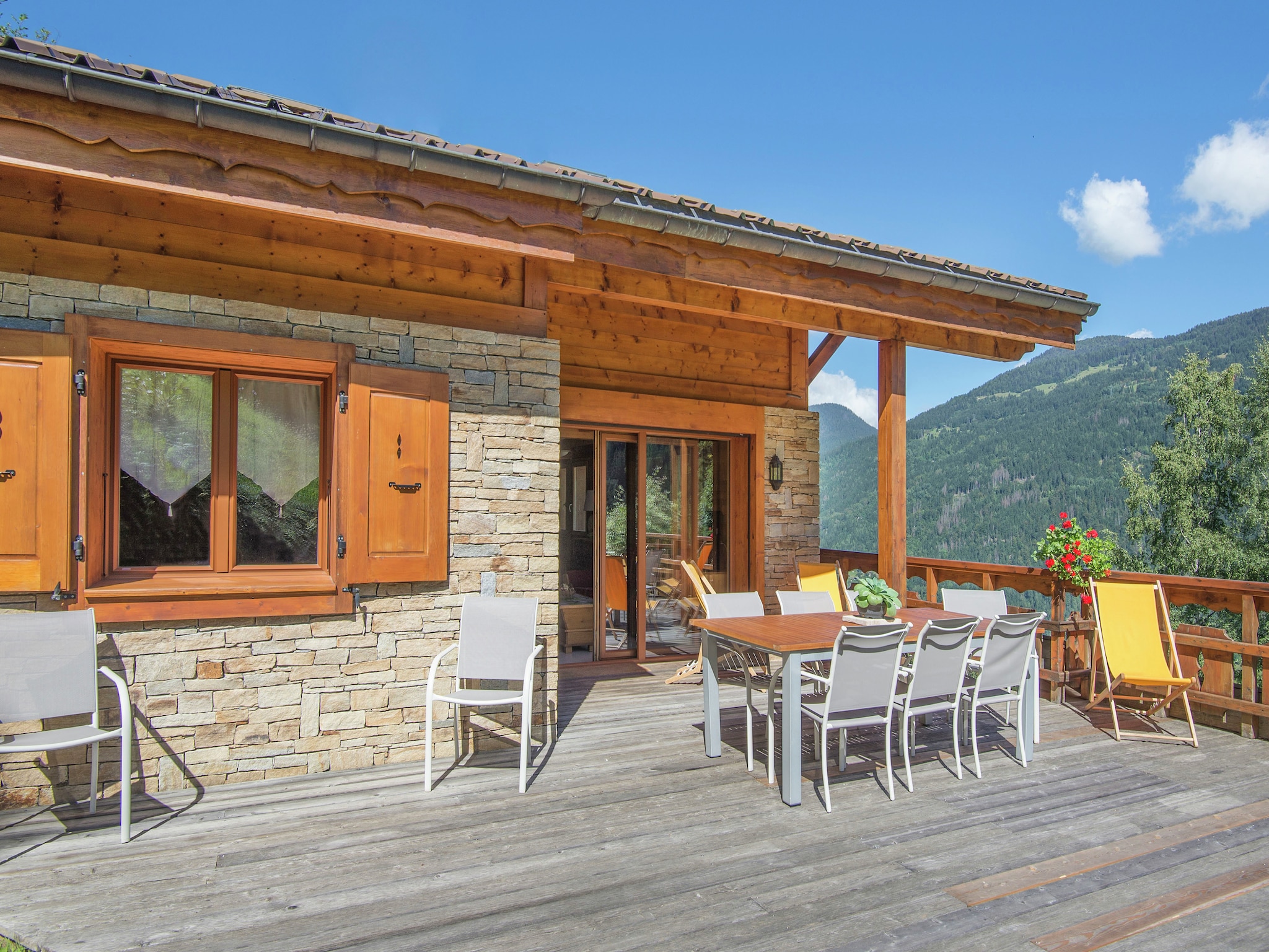 Ferienhaus Le Mont Blanc - Les Traces