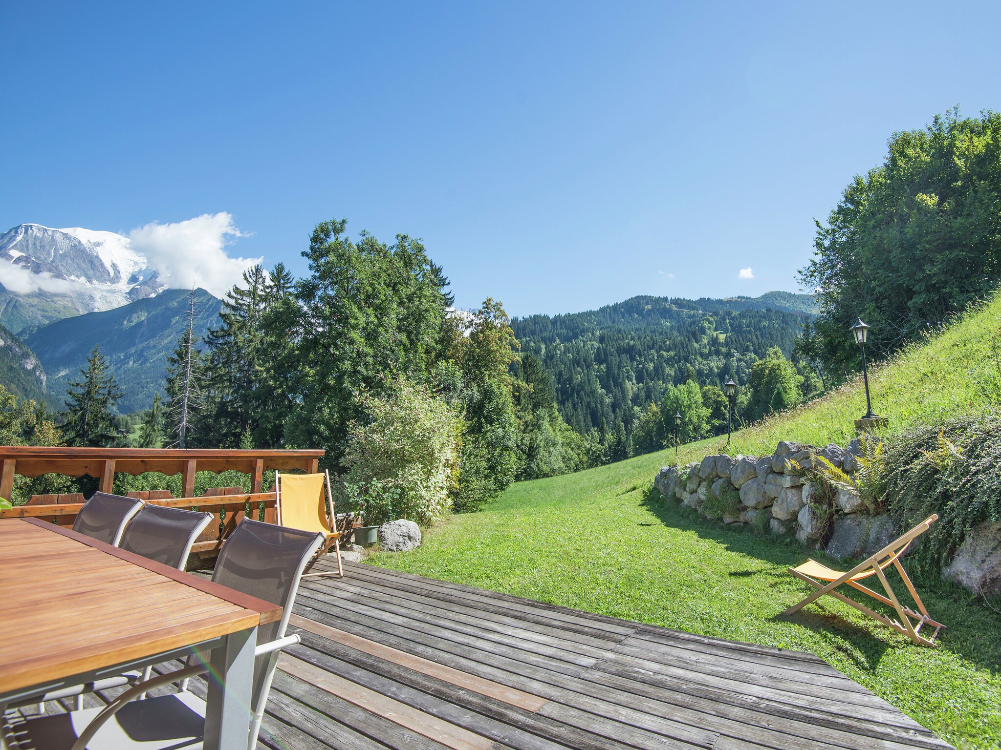 Ferienhaus Le Mont Blanc - Les Traces