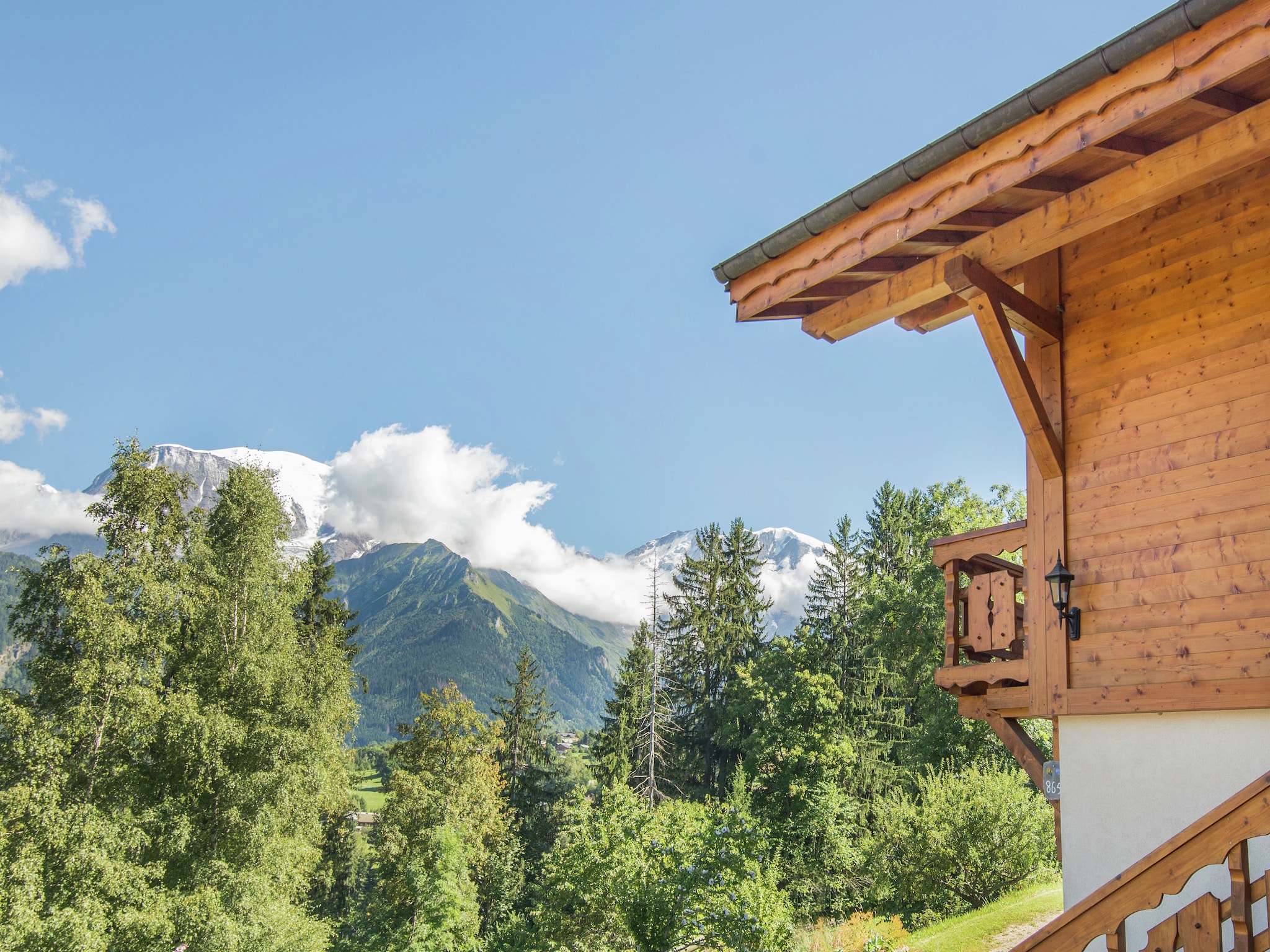Ferienhaus Le Mont Blanc - Les Traces