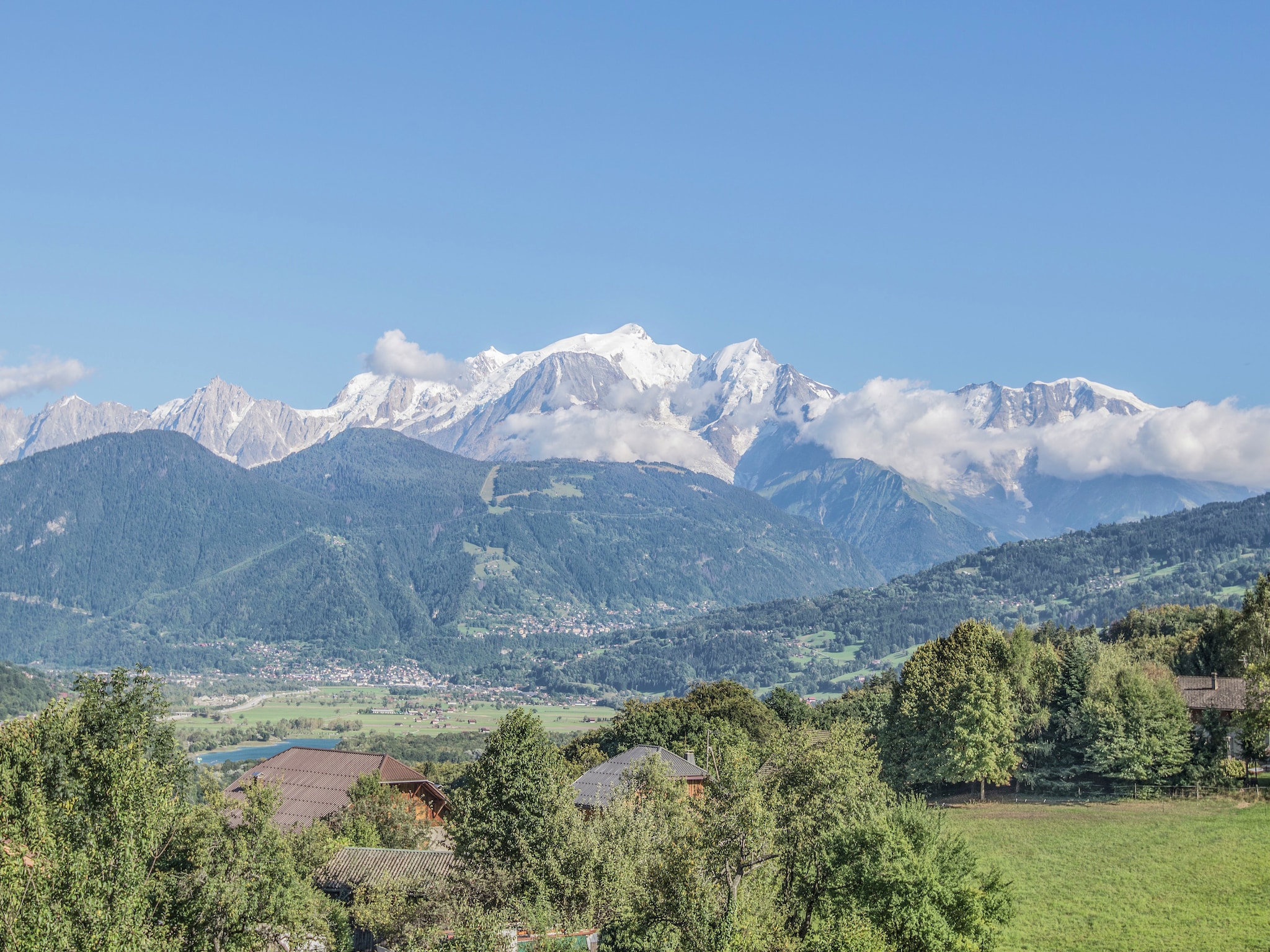 Ferienhaus Le Mont Blanc - Les Traces