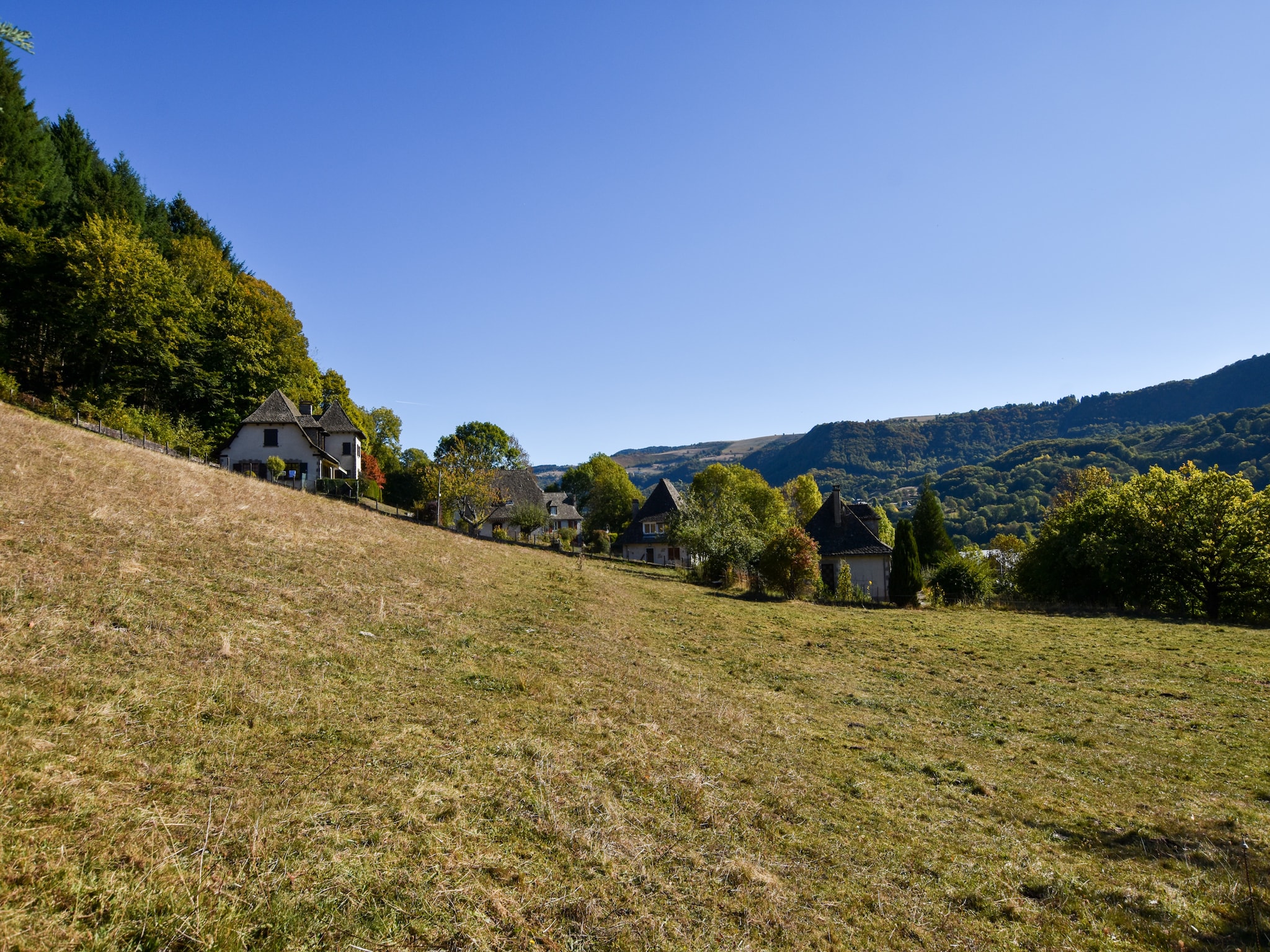   Maison près des volcans d'Auvergne