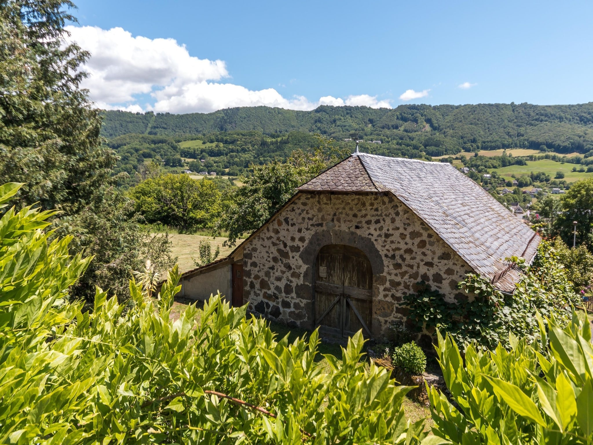   Maison près des volcans d'Auvergne