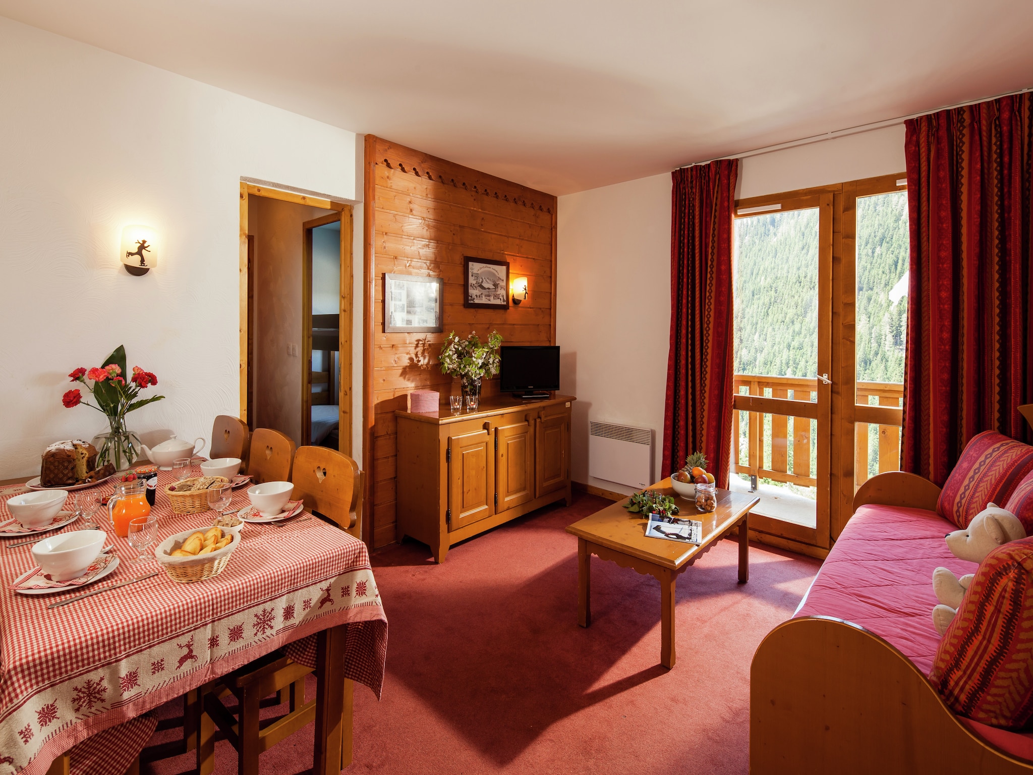 Ferienwohnung Résidence La Turra 1