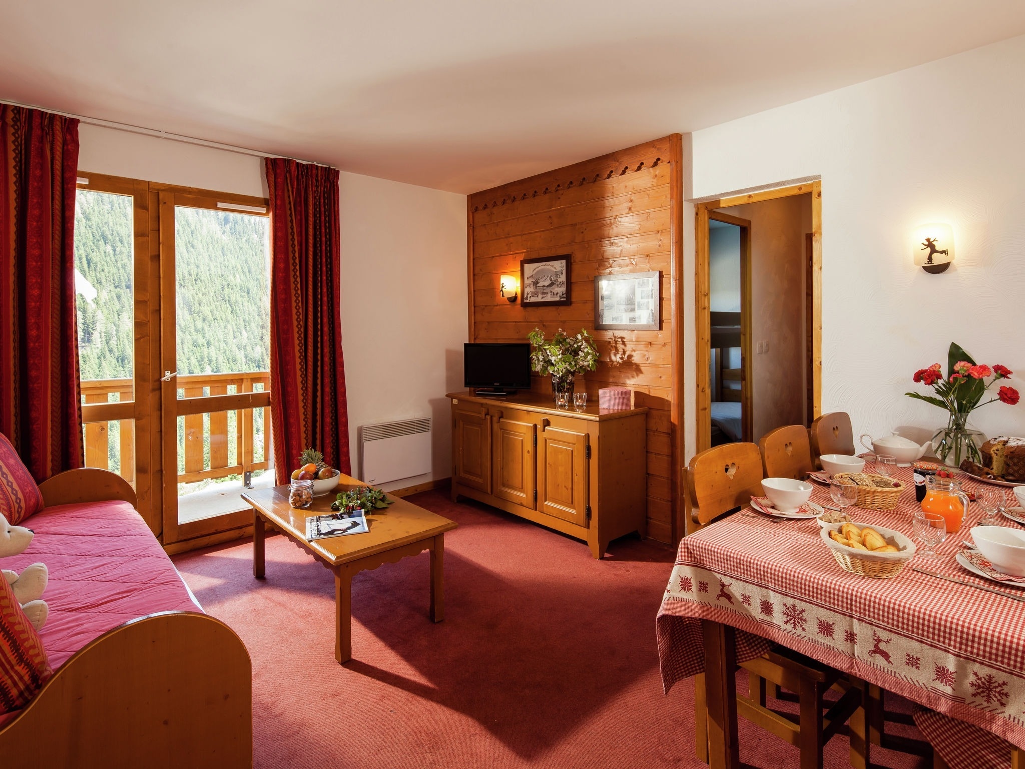 Ferienwohnung Résidence La Turra 1