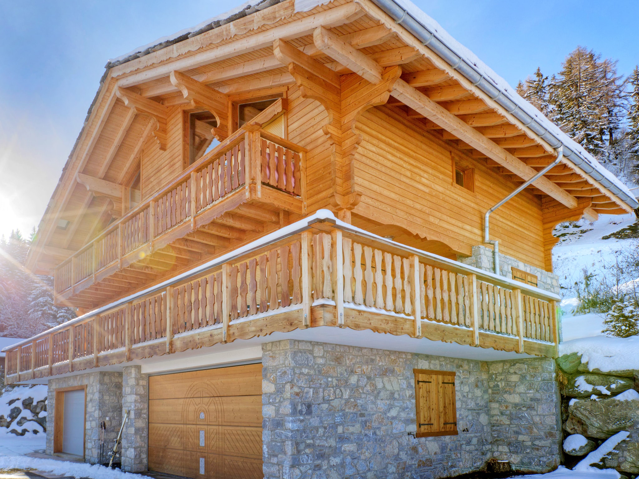 Ferienhaus Chalet Teychenne Mungo