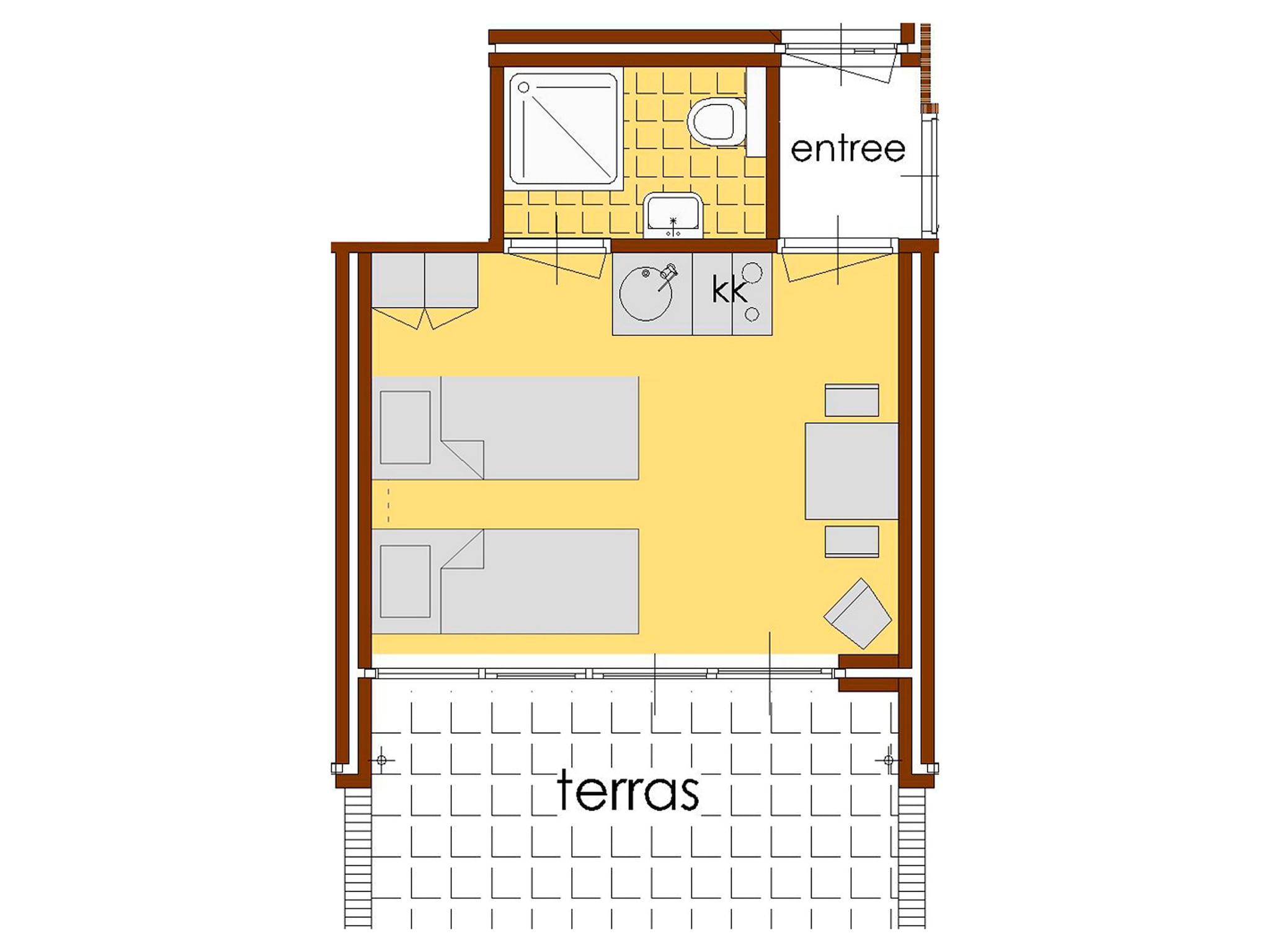 Ferienwohnung Bosch en Zee 4