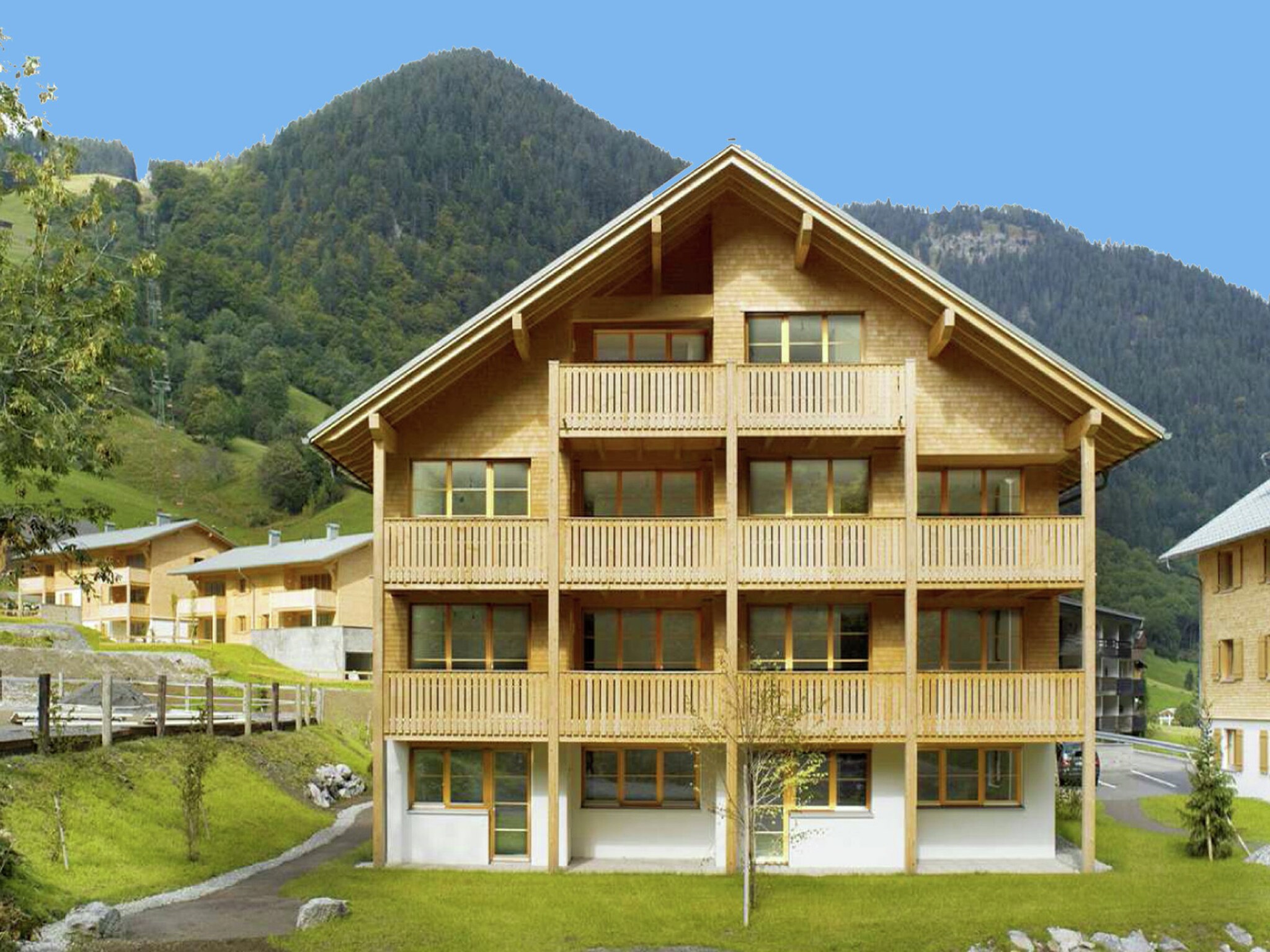 Ferienhaus Mountain Lodge Brand