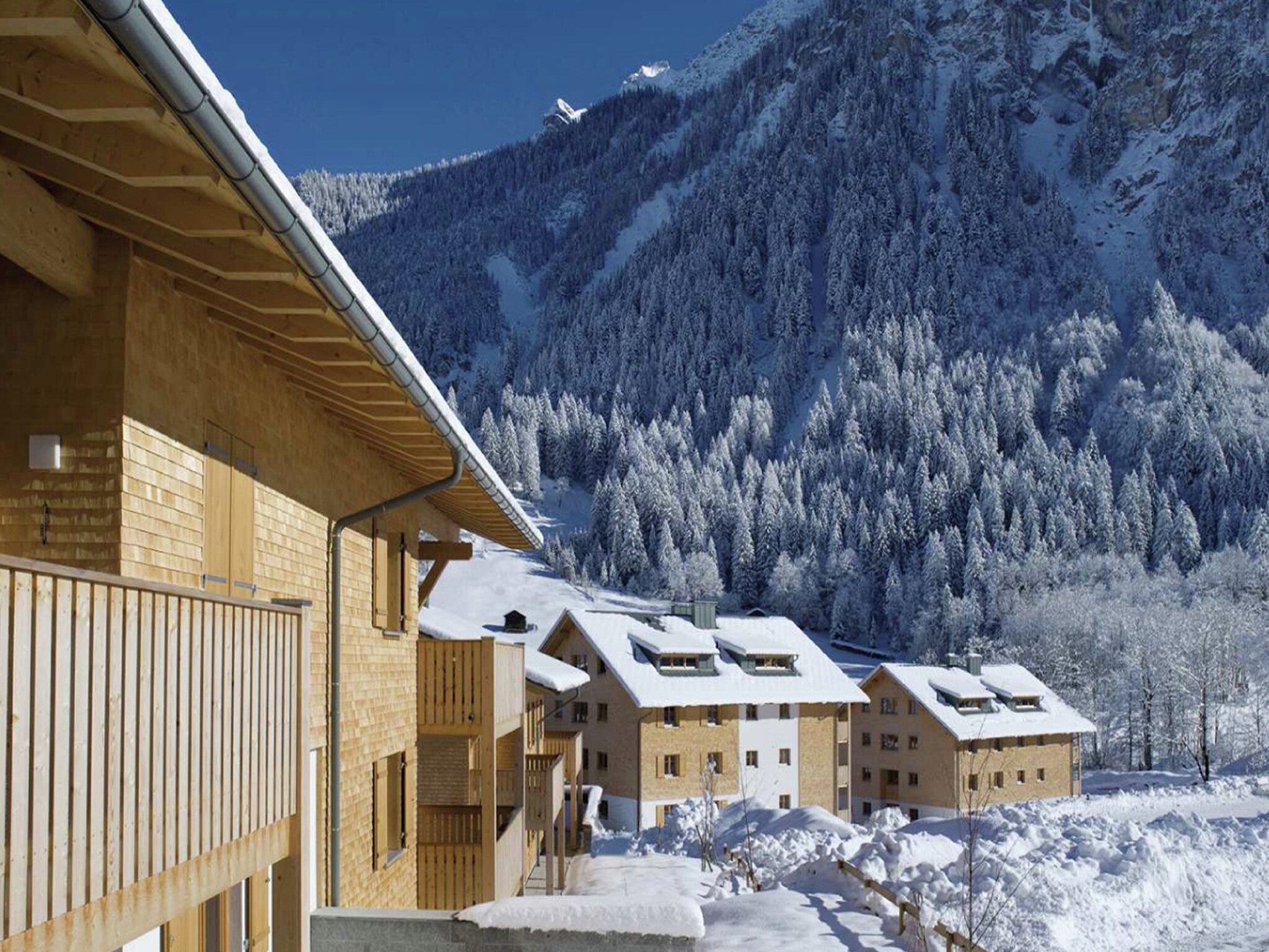 Ferienhaus Mountain Lodge Brand