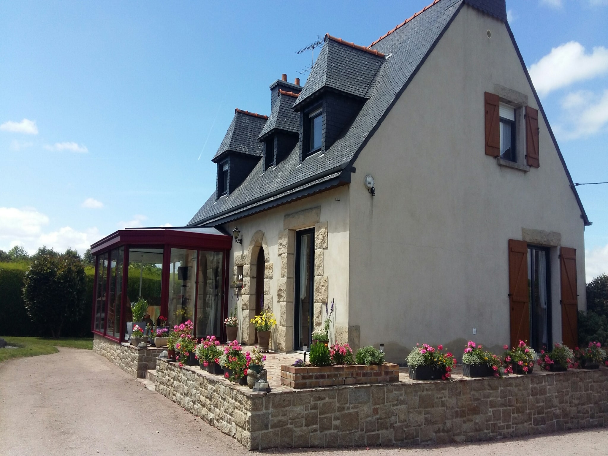   Belle maison bretonne