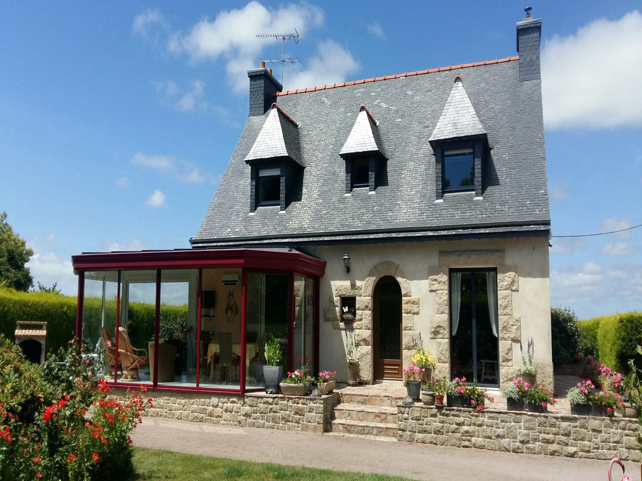   Belle maison bretonne