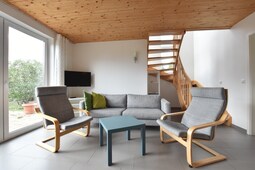 Steuerbord mit Terrasse Garten strandnah