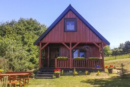 A holiday home with a view of the lake