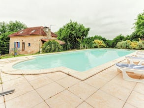 Rustig vakantiehuis in de Dordogne met privé zwembad