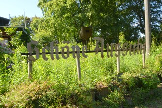Schöne Aussicht mit Turm
