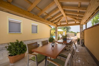 Apartment Complex Laura Nova Vas \/ Apartment Laura C with Balcony and Pool View