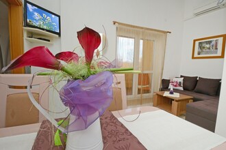 Apartment Complex Laura Nova Vas \/ Apartment Laura D with Balcony and Garden View