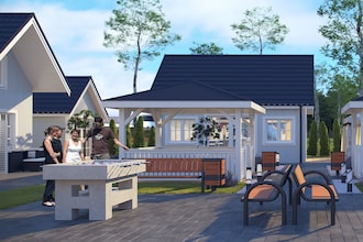 Sunny cottages in Mielno