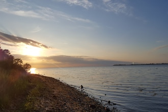 An der Wismarbucht mit Kamin