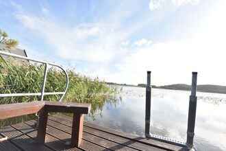 Haus Am See mit Kamin und Bootssteg