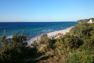 Der Seestern rechts/ Sandstrand