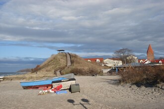 Der Seestern rechts/ Sandstrand