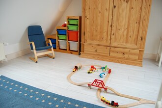 Ferienwohnung mit Terrasse Garten viele Kinder-Extras