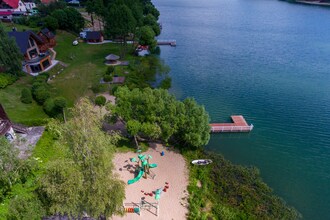 A luxury villa on the shore of the lake