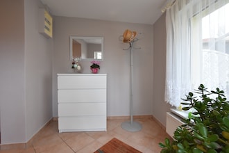 Hohenkirchen mit Garten Terrasse und Strandkorb