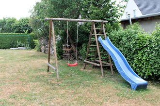 Hohenkirchen mit Garten Terrasse und Strandkorb