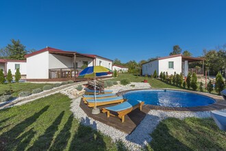 Holiday house with private pool No.2 in holiday park Jelovci