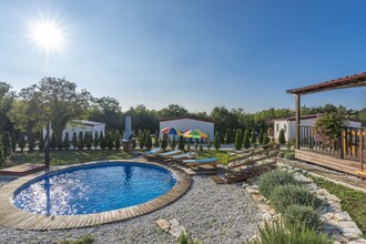 Holiday house with private pool No.2 in holiday park Jelovci