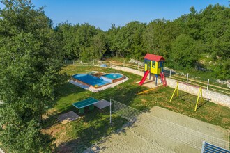 Holiday house with private pool No.2 in holiday park Jelovci